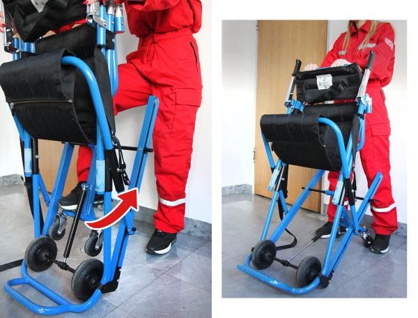 Эвакуационное лестничное кресло (ЭЛКС) САМОСПАС Эвакуационное лестничное кресло (ЭЛКС) САМОСПАС