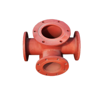 ППТФ Ду-100х100 подставка пожарная тройная фланцевая, Ру-10 ППТФ Ду-100х100 подставка пожарная тройная фланцевая, Ру-10