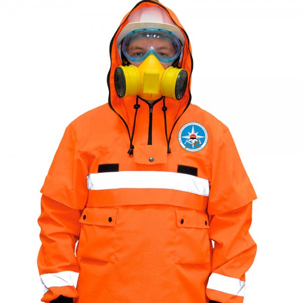 Пожарный костюм добровольца "Шанс" (Премиум) сигнальный цвет р-р 48-50, рост 170-176 Пожарный костюм добровольца "Шанс" (Премиум) сигнальный цвет р-р 48-50, рост 170-176