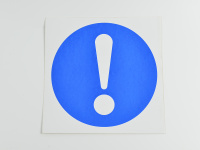 Знак M11 Общий предписывающий знак, 200х200 Знак M11 Общий предписывающий знак, 200х200