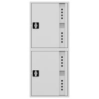 ШП-К-О-Пульс-320 НЗБ/ВЗБ (У) универсальный шкаф пожарный с ручкой-замком (закрытый, белый) ШП-К-О-Пульс-320 НЗБ/ВЗБ (У) универсальный шкаф пожарный с ручкой-замком (закрытый, белый)