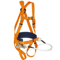 Пояс предохранительный ПП-2ВЖ с набедренными и наплечными лямками Пояс предохранительный ПП-2ВЖ с набедренными и наплечными лямками