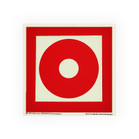 Знак F10 Кнопка включения установок (систем) пожарной автоматики на самоклеящейся фотолюминесцентной плёнке, 100х100 НПО ПУЛЬС Знак F10 Кнопка включения установок (систем) пожарной автоматики на самоклеящейся фотолюминесцентной плёнке, 100х100 НПО ПУЛЬС