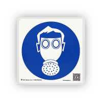 Знак M04 Работать в средствах защиты дыхания на самоклеящейся фотолюминесцентной плёнке, 200х200 НПО ПУЛЬС Знак M04 Работать в средствах защиты дыхания на самоклеящейся фотолюминесцентной плёнке, 200х200 НПО ПУЛЬС