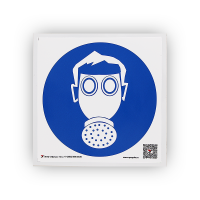 Знак M04 Работать в средствах индивидуальной защиты органов дыхания на самоклеящейся не светящейся пленке, 200х200 НПО ПУЛЬС Знак M04 Работать в средствах индивидуальной защиты органов дыхания на самоклеящейся не светящейся пленке, 200х200 НПО ПУЛЬС