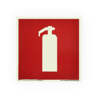 Знак F04 Огнетушитель на самоклеящейся фотолюминесцентной плёнке, 200х200 НПО ПУЛЬС Знак F04 Огнетушитель на самоклеящейся фотолюминесцентной плёнке, 200х200 НПО ПУЛЬС