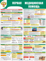 Стенд раскладной "Первая медицинская помощь" (пластик 2 мм) Стенд раскладной "Первая медицинская помощь" (пластик 2 мм)
