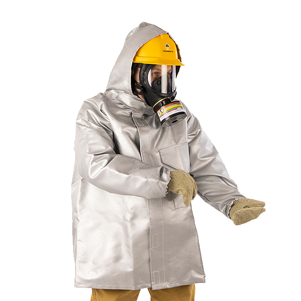 Плащ металлизированный комплекта защитной экипировки пожарного-добровольца (КЗЭПД) ШАНС-Д Плащ металлизированный комплекта защитной экипировки пожарного-добровольца (КЗЭПД) ШАНС-Д