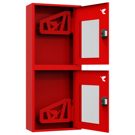 ШП-К-Пульс-320-21 НОК ЕВРО правый шкаф пожарный с евроручками (навесной, открытый, красный) ШП-К-Пульс-320-21 НОК ЕВРО правый шкаф пожарный с евроручками (навесной, открытый, красный)