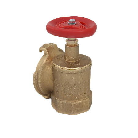 КПАЛ 50 угловой 90° с соединительной головкой 50 мм Клапан пожарный латунный КПАЛ 50 угловой 90° с соединительной головкой 50 мм Клапан пожарный латунный