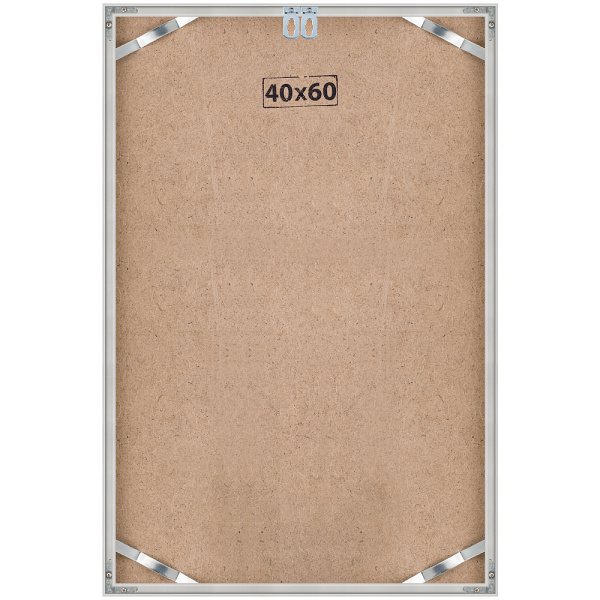 Рамка алюминий Nielsen (40*60) матовое серебро c оргстеклом Рамка алюминий Nielsen (40*60) матовое серебро c оргстеклом