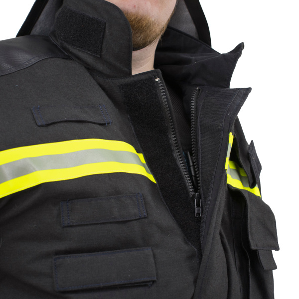 БОП комплект размер 3 (56-58) рост 1 (170-176) черный 2024г боевая одежда пожарного БОП комплект размер 3 (56-58) рост 1 (170-176) черный 2024г боевая одежда пожарного