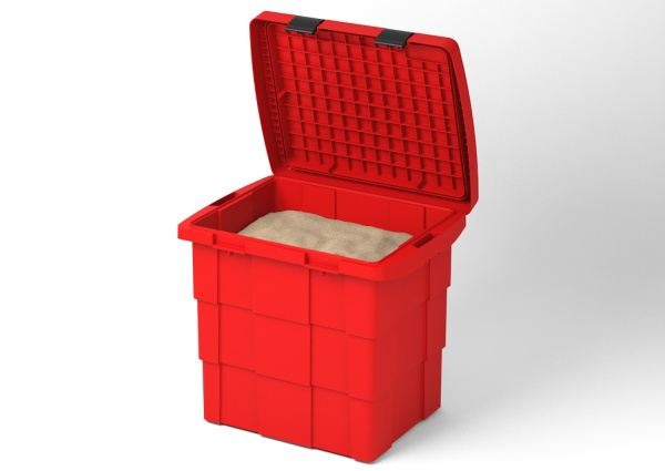 Pitbox 86014 ящик для песка (соли, ветоши, воды) Pitbox 86014 ящик для песка (соли, ветоши, воды)