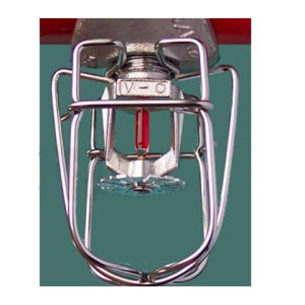 Решетка защитная спринклерная (с замком) красная Решетка защитная спринклерная (с замком) красная