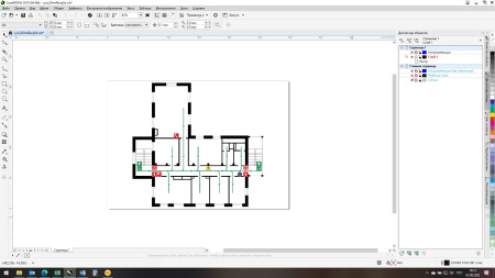 Разработка электронного макета плана эвакуации (без печати) Разработка электронного макета плана эвакуации (без печати)