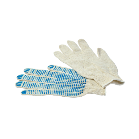 Перчатки трикотажные с ПВХ покрытием Перчатки трикотажные с ПВХ покрытием